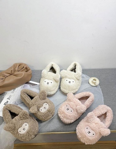 Replica Warmth Winter House Slip On Cotton Slippers #797494 $21.25 USD for Wholesale