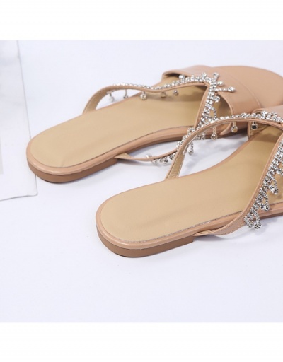 Replica  Diamond Pure Color Slippers For Women #797498 $20.03 USD for Wholesale