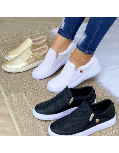 Replica Casual Plain White Slip On Shoes For Women #797513 $23.85 USD for Wholesale