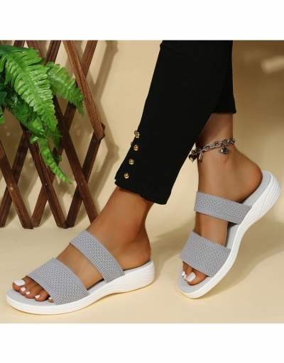 Replica  Women's Outdoor Street Platform Slippers #797516 $21.84 USD for Wholesale