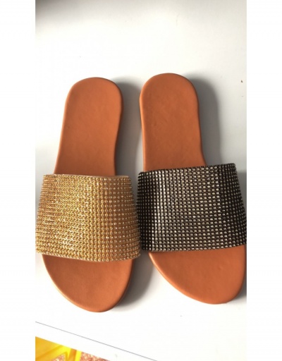 Replica Fashion Street Rhinestone Slippers For Ladies #797520 $15.15 USD for Wholesale