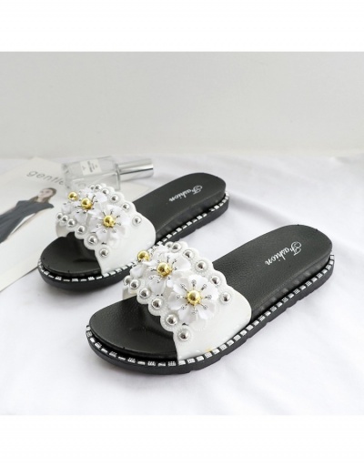 Simple PVC Flower Women's Slipper #797537 $15.76 USD, Wholesale Fashion Slippers