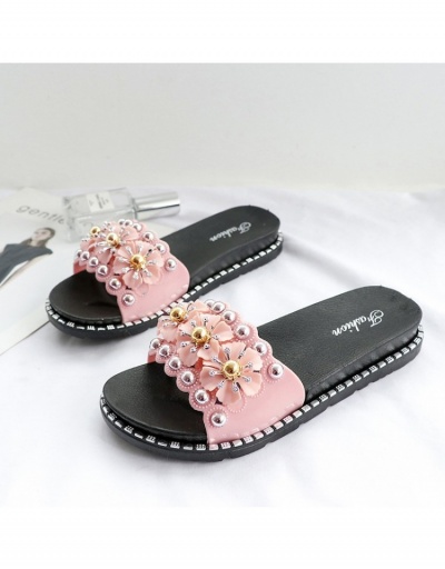 Replica Simple PVC Flower Women's Slipper #797537 $15.76 USD for Wholesale