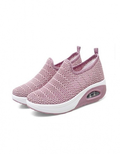 Casual Knitted Knitted Women Slip On Shoes #797538 $25.14 USD, Wholesale Fashion Flats