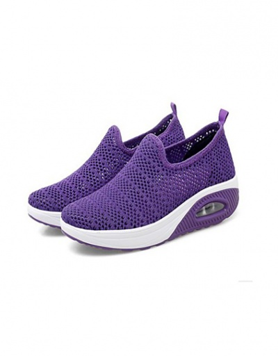 Replica Casual Knitted Knitted Women Slip On Shoes #797538 $25.14 USD for Wholesale