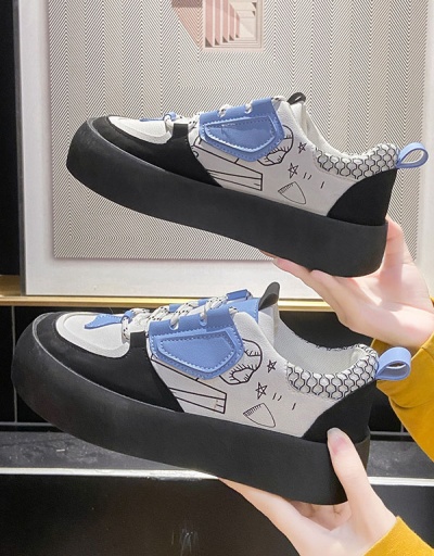 Replica Japanese Style Preppy Casual Canvas Shoes #797558 $20.61 USD for Wholesale