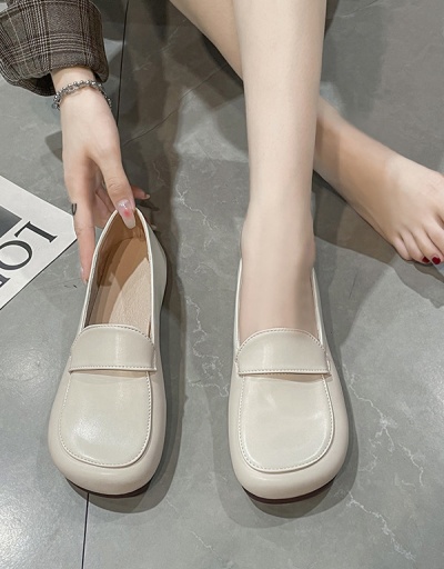 Casual Fashion Comfy Slip On Flats For Women #797564 $18.74 USD, Wholesale Fashion Flats