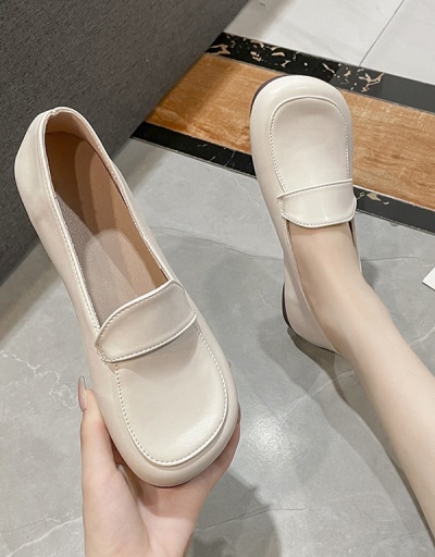 Replica Casual Fashion Comfy Slip On Flats For Women #797564 $18.74 USD for Wholesale