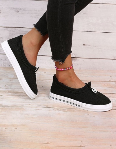 Replica Simple Solid Breathable Slip On Shoes #797569 $24.80 USD for Wholesale