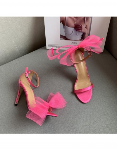 Replica Korean Fashion Hollow Butterfly Peep Toe Sandals  #797595 $36.85 USD for Wholesale