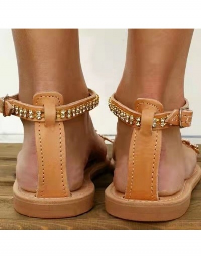 Replica  Summer Rhinestone Casual Women's Sandals #797606 $20.49 USD for Wholesale