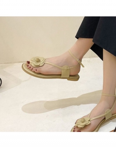 Replica  Summer Casual Flower Flat Sandals #797627 $21.06 USD for Wholesale