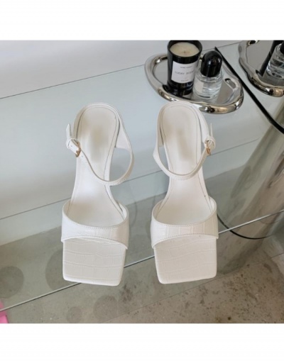 Replica Noble Fashion Square Toe Solid Color Slippers  #797640 $42.80 USD for Wholesale