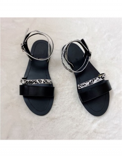 Replica Simple Design Hollow Out Printing Casual Sandals  #797663 $17.30 USD for Wholesale