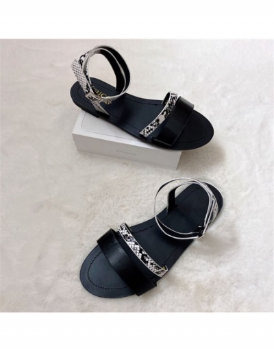 Replica Simple Design Hollow Out Printing Casual Sandals  #797663 $17.30 USD for Wholesale