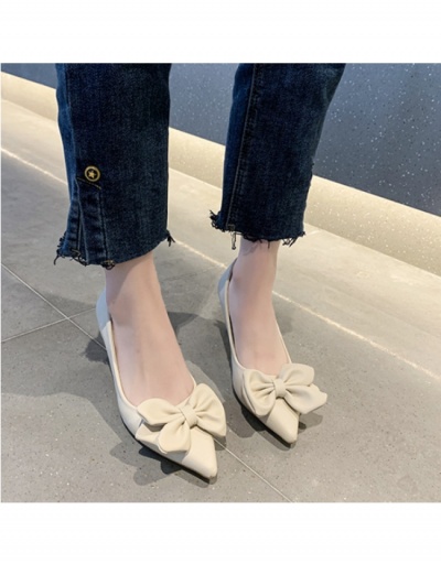  Korean Style Fashion Bow Pointed Heel Shoes #797665 $27.30 USD, Wholesale Fashion Heels