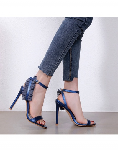  Sexy Stiletto Peep Toe Sandals Heels #797706 $38.32 USD, Wholesale Fashion Heels