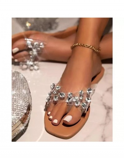  Casual Rhinestone Flat Sandals For Women #797717 $19.20 USD, Wholesale Fashion Sandals