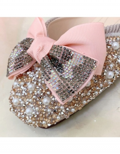 Replica Faux Pearl  Rhinestone   Bow Sandals For Women #797719 $21.42 USD for Wholesale