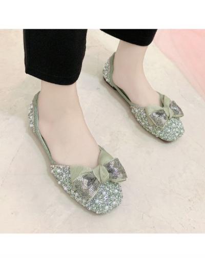 Replica Faux Pearl  Rhinestone   Bow Sandals For Women #797719 $21.42 USD for Wholesale