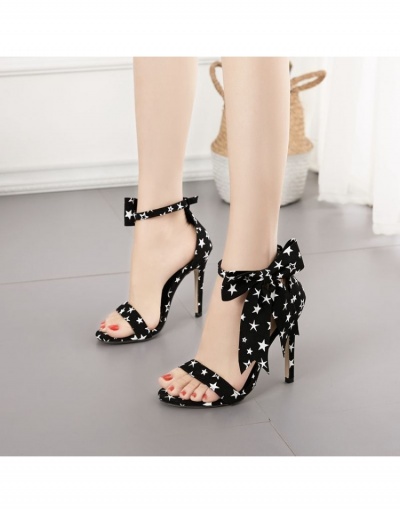  Sexy Stiletto Star Sandals Heels #797729 $36.63 USD, Wholesale Fashion Heels