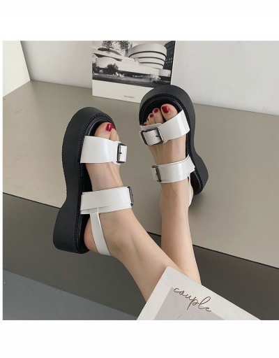  2022 Summer Korean Platform Sandals #797740 $23.38 USD, Wholesale Fashion Sandals