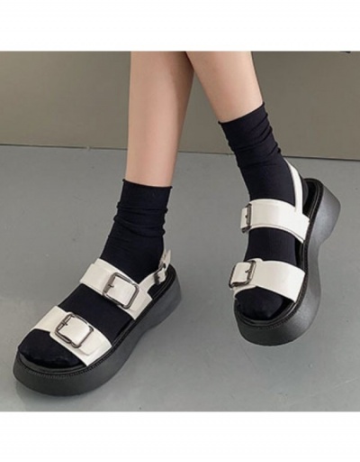 Replica  2022 Summer Korean Platform Sandals #797740 $23.38 USD for Wholesale