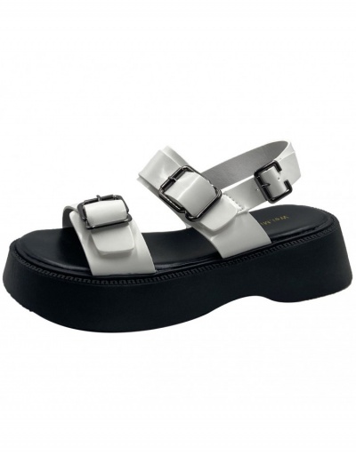 Replica  2022 Summer Korean Platform Sandals #797740 $23.38 USD for Wholesale