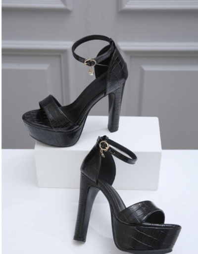 Replica  Fashion Sexy Chunky Platforms Heels #797748 $35.75 USD for Wholesale