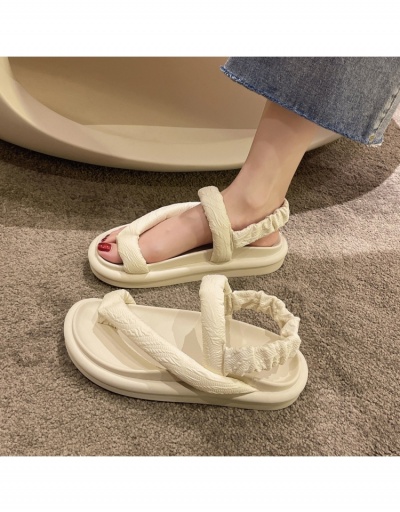  Summer Fashion Ruched Beach Sandals #797755 $23.85 USD, Wholesale Fashion Sandals