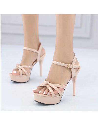 Replica  Fashion Twist Stiletto Platform Heels #797756 $35.75 USD for Wholesale