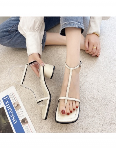 Replica  PU Summer High Heel Sandals #797776 $30.35 USD for Wholesale