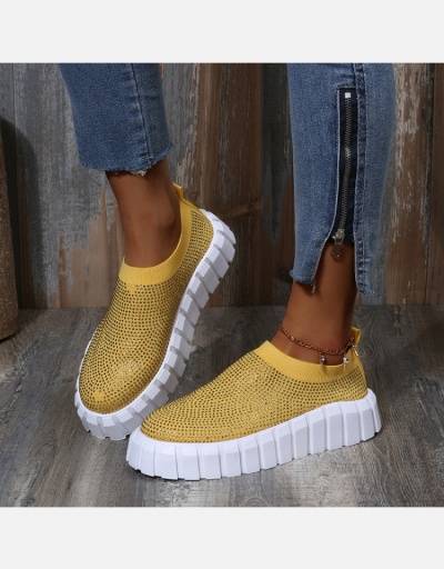 Replica Casual Sporty Rhinestone Women Slip On Shoes   #797779 $29.25 USD for Wholesale