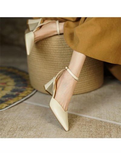 Pointed Toe Ankle Strap Designer Heels #797784 $22.75 USD, Wholesale Fashion Heels