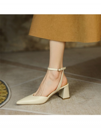 Replica Pointed Toe Ankle Strap Designer Heels #797784 $22.75 USD for Wholesale