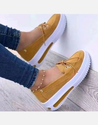 Outdoor Wedge Round Toe Slip On Shoes #797785 $21.63 USD, Wholesale Fashion Flats