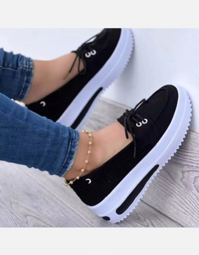 Replica Outdoor Wedge Round Toe Slip On Shoes #797785 $21.63 USD for Wholesale