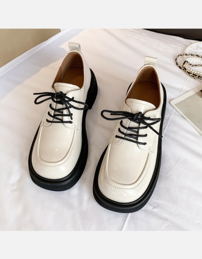 Replica British Style Round Toe Lace Up Leather Shoes #797815 $25.76 USD for Wholesale