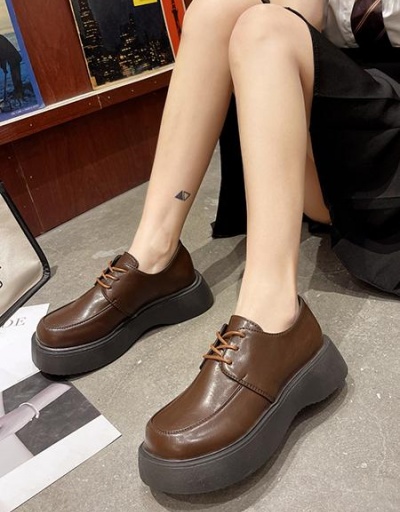 Replica British Style Platform Shoes #797841 $21.13 USD for Wholesale