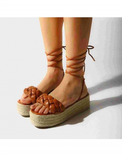  New Bandage Wedge Simple Women's Sandals #797860 $24.25 USD, Wholesale Fashion Heels