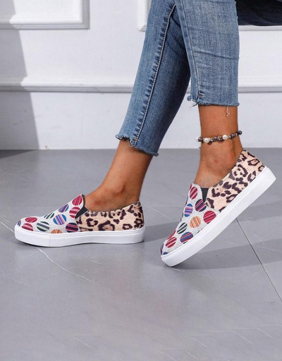 Replica Colorful Animal Printed Slip On Shoes #797895 $20.60 USD for Wholesale