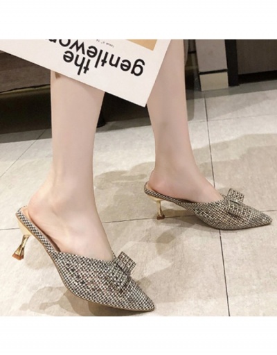 Replica Fashion Simple Casual Slip On Heels  #797921 $26.89 USD for Wholesale