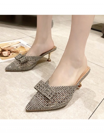 Replica Fashion Simple Casual Slip On Heels  #797921 $26.89 USD for Wholesale