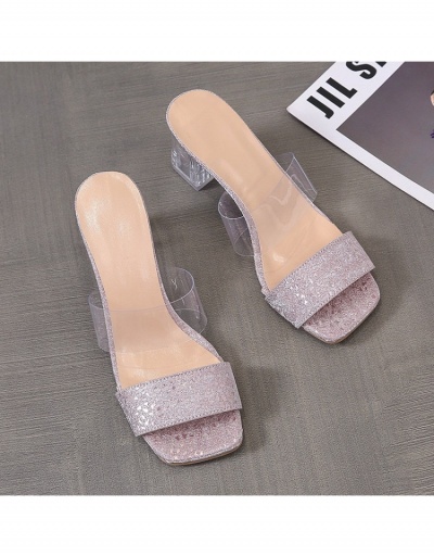 Fashion Slip On Heels Slippers For Women #797927 $21.97 USD, Wholesale Fashion Heels