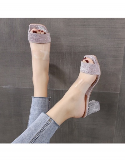 Replica Fashion Slip On Heels Slippers For Women #797927 $21.97 USD for Wholesale