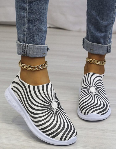 Casual Contrast Color Summer Slip On Flat Shoes #797949 $26.07 USD, Wholesale Fashion Flats