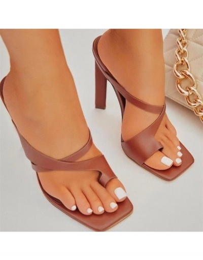  Fashion Sexy PU Square Toe Women's Shoes Heel #797954 $22.43 USD, Wholesale Fashion Heels