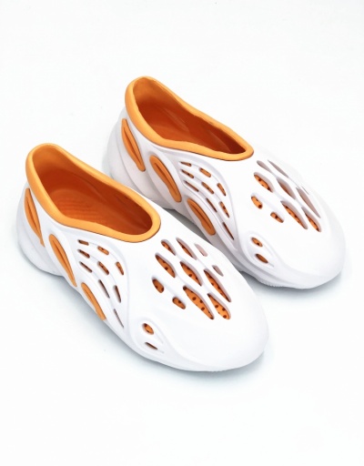 Casual Hollowed-out Contrast Color Sandals #797962 $20.41 USD, Wholesale Fashion Sandals