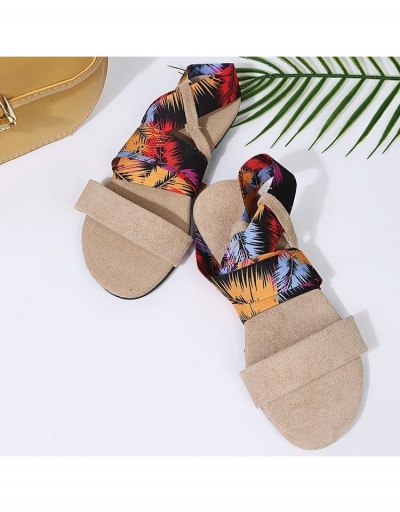 Replica  Fashion Bandage Crisscross Flat Sandals #797985 $17.33 USD for Wholesale