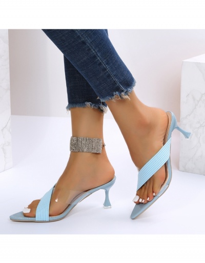 Replica Fashion Casual Slip On Heels Sandals  #798019 $21.25 USD for Wholesale